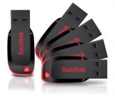 PEN DRIVE SANDISK MICRO Z50 4GB VERMELHO